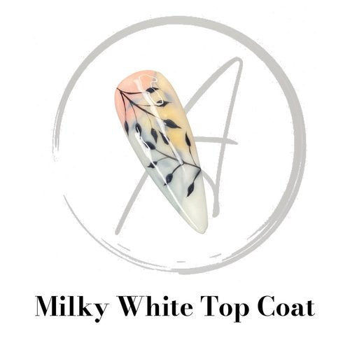 Milky White Top Coat (No Wipe)