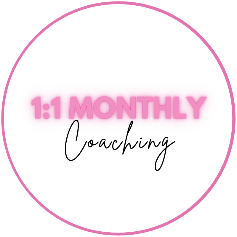 Monthly 1:1 Coaching